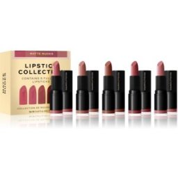 Revolution PRO Lipstick Collection ensemble de rouges à lèvres teinte Matte Nude 5 pcs