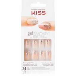 Kiss Gel Fantasy Fanciful Faux ongles 24 pcs