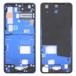 Pour Sharp Aquos R5G Plaque de cadre central d'origine (bleu)