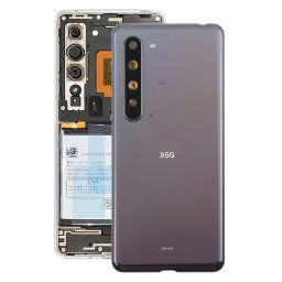 Pour Sharp Aquos R5G Cache arrière de batterie d'origine (noir)