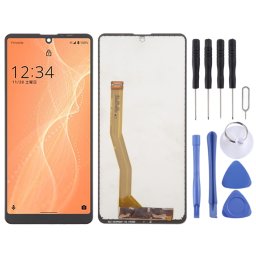 Pour Sharp Aquos Sense4 Basic Écran LCD d'origine avec numériseur Assemblage complet