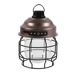 Lampe portative de camping en plein air avec mousqueton, couleur : cuivre