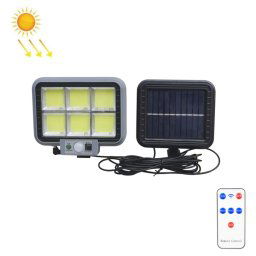 6 x 25 COB extérieur extérieur étanche Solar Split Type Wall Light Human Induction Jardin Corridor Street Lumière