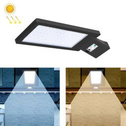 LED Solar Street Lampe Human Body Induction Route Éclairage Ménage Extérieur Lumière de jardin, Style: Sensation du corps (lumière blanche froide)