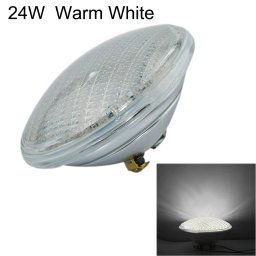 Source de lumière sous-marine de lumière de piscine encastrée à LED 24W (lumière blanche chaude)
