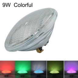 Source de lumière sous-marine de lumière de piscine encastrée 9W LED (lumière colorée)