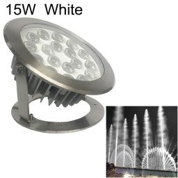 15W Square Park Landscape LED Lumière de piscine sous-marine (lumière blanche)
