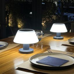 Lampe solaire de Table de bureau, veilleuse d'ambiance pour Bar extérieur, salle à manger, veilleuse