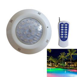 Applique murale en ABS pour piscine, éclairage sous-marin, puissance: 12 W (coloré + télécommande)