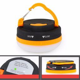 Lampes de secours multifonctionnelles portatives de camping en plein air LED lampe de poche lanterne torche lampe de tente