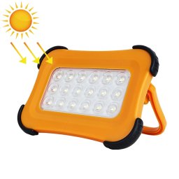50W 32 LED solaire Portable Camping Light Éclairage de secours à éclairage magnétique avec quatre niveaux de luminosité et batterie externe et indicateur de batterie