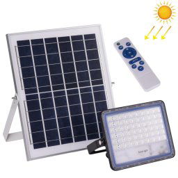 100W SMD 2835108 LED Projecteur LED de synchronisation à énergie solaire avec télécommande