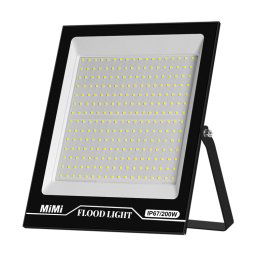 Lampe de projection LED 200W LED extérieure imperméable haute puissance de publicité Puissance Projecteur Haute Luminaire de jardin lumineux (lumière blanche froide)