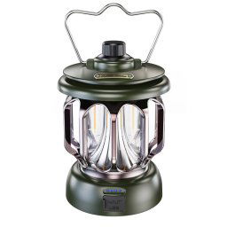 LH-B46 LED Retro Tent Light Pratique Chargement USB Camping Light (Vert)