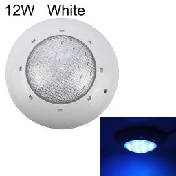 Applique murale de piscine en plastique ABS 12W lumière sous-marine (blanc)