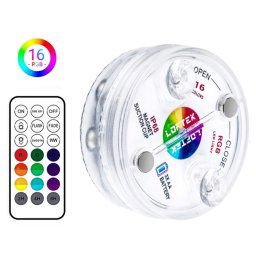 16 couleurs 13 LED lumière sous-marine piscine plongée sous-marine lumière dimmable ventouse lampe sous-marine