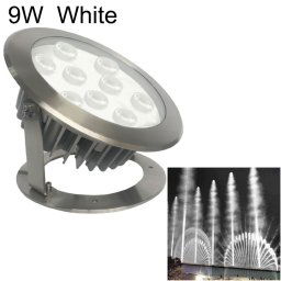 9W Square Park Landscape LED Lumière de piscine sous-marine (lumière blanche)