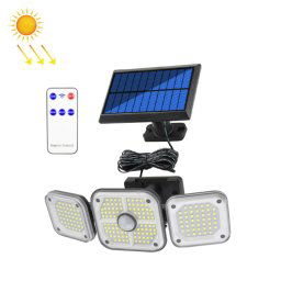 186 LED Solar Split Type Courtyard Lampe de couloir à l'étanchéité extérieur Jardin Human Sensing Sensing Street Light