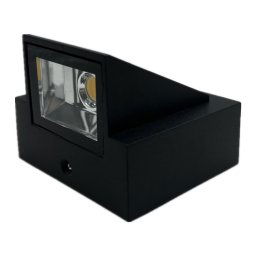 Lumière murale imperméable carrée extérieure, puissance: simple K 3W (blanc chaud)