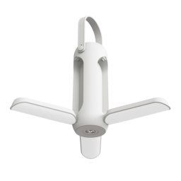 Lampes de camping suspendues en plein air pour éclairage de tente, couleur : blanc