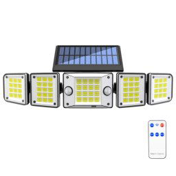 Applique murale à double induction solaire étanche pour l'extérieur du corps humain, spécification : TY10707 monobloc