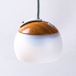 Lanterne de camping rétro rechargeable Haning Hook Night Light (grain de bois)