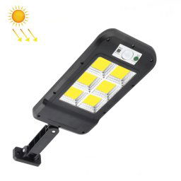 Applique murale solaire extérieure étanche à induction de corps humain éclairage de jardin réverbère domestique 6 x 25COB