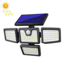 TG-TY051 4-HEAD ROBILLE SOLAIRE MUR LECTEUR CAPTEUR DE BORD DE JARDON EXTÉRIEUR CORRIDOR EMPANCHÉRICE École de jardin Éclairage Street Light, Spécification: 141 LED