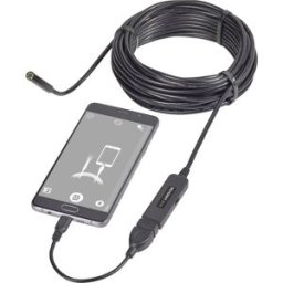 Endoscope USB VOLTCRAFT VC-8919590 Ø de la sonde: 8 mm Longueur de sonde: 9.85 m
