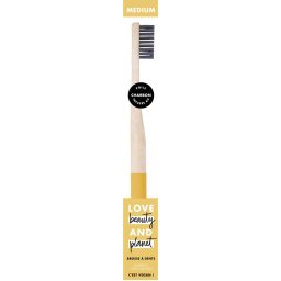 Brosse à Dents Bambou Charbon - Medium