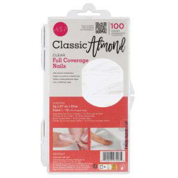 Faux-Ongles Ultra Clear Classic Almond