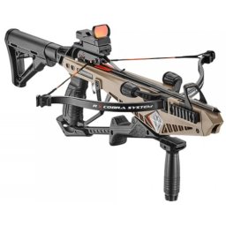 Arbalète 130 lbs COBRA R9 armement automatique + viseur et poignée