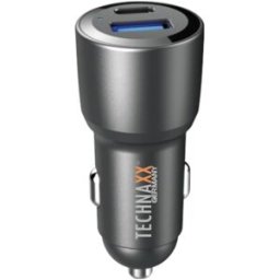 Chargeur Technaxx Dual POUR VOITURE 60 W TX-306 Charge de courant max=3 A 12/24 V