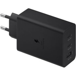Samsung EP-T6530N Chargeur USB 65 W 1x USB-A, 2x USB-C® Power Delivery noir sans câble