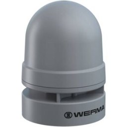 Werma Signaltechnik Sirène 160.700.75 Mini Sounder Dauer/Puls 24VAC/DC GY tonalité à impulsion, tonalité continue 24 V 95 dB