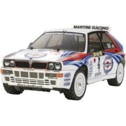 Voiture de tourisme 1:10 électrique Tamiya Lancia Delta HF Integrale 58570 TT-02 brushed Auto RC 4 roues motrices (4WD) kit à monter 1 set
