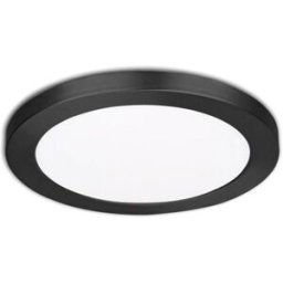 ISOLED DL LED gam SLIM FLEX, app/enc, 6W, col noire, colorswitch 3000/3500/4000K - Luminaires encastrés