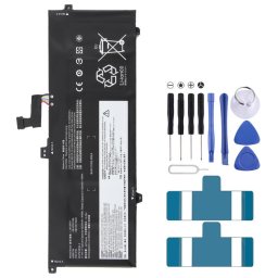 Batterie de remplacement pour Lenovo Thinkpad X13 Gen 1 X390 X395 TP00106A 20NL000HIU 20Q0000KRT L18C6PD1 L18M6PD1 11,4 V 48 Wh