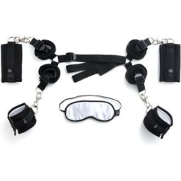 Fifty Shades of Grey – Hard Limits Kit de Bondage – Système Sous le Lit