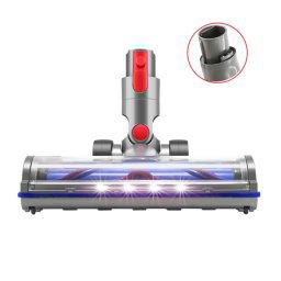 Pour aspirateur Dyson V10 Slim/V12, brosse de sol Anti-enchevêtrement en forme de V à entraînement Direct