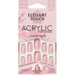 Elegant Touch Elegant-Touch Ongles Faux-onglesColour Acrylic Lucious Lychee