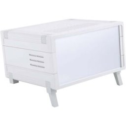 Bopla Ultramas UM 52020 L - SET Boîtier de table (L x l x H) 224.20 x 198.90 x 118 mm ABS gris clair (RAL 7035), Gris agate (RAL 7038) 1 pc(s)