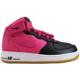 Baskets Nike Air Force 1 Mid Black Vivid Pink White multicolor