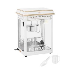 Machine à popcorn - blanc doré