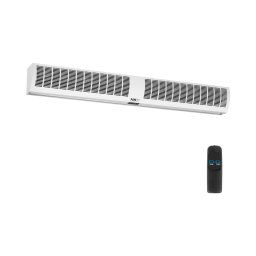 Rideau d'air - 1,5 m - 2 510 m³/h - télécommande - 190 W