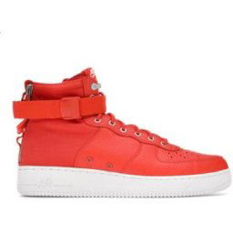 Baskets Nike SF Air Force 1 Mid Team Orange multicolor
