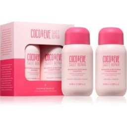 Coco & Eve Sweet Repair Hair Rehab Travel Kit kit voyage pour cheveux abîmés et colorés 2x70 ml