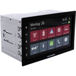 Blaupunkt Rotterdam 600 DAB Autoradio Apple CarPlay, Android Auto™, système de navigation intégré, avec télécommande, avec antenne DAB, kit mains libres