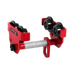 Chariot pour palan - 1 000 kg - Largeur de fer de 80 - 200 mm