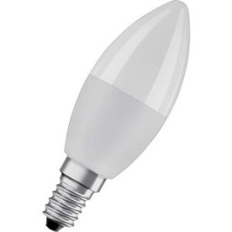 OSRAM HOMELIGHTING 4058075430853 LED CEE F (A - G) E14 forme de flamme 4.9 W = 40 W blanc chaud 1 pc(s)
